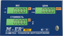Пленочная панель передняя 223 АС LCD в Воронеже